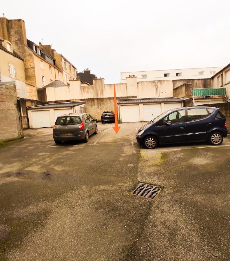 Apartment T3 Au Centre Avec Balcon, Parking Gratuit Quimper